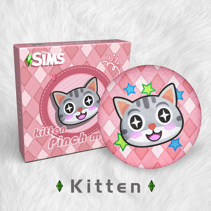 Plush Badge: Kitten